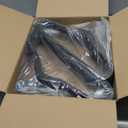 HOUSE DAY Heavy Duty Plastic Hangers 30 Pack, Non Slip Clothes Hangers with Rubber Pads and 360 Hook - Thin 0.2 Inch, Space Saving Coat Hanger Black, Closet Organizer for Shirt, Pants, Suit, Skirt