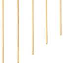 18K Gold Plated Flat Head Pins Non Tarnish 40mm 150pcs for Jewelry Making Findings (40x0.7mm)