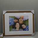 Malden Gallery Collection 11x14 Picture Frames - Brown Solid Wood with Glass, Rounded Corner 11 x 14 Picture Frame Matted to 8x10 Photos - Wall Decor Display