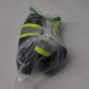 JKSafety Hi-Vis Safety Sweatshirt for men women High Visibility Zip-Up Hooded Sweatshirt Hoodie work utility Reflective Strips with Extended Trims (JK121-Black,L)