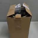 Fenmzee Bedside Table Lamp for Bedroom - 3 Way Dimmable Touch Lamp USB C Charging Ports and AC Outlet, Small Lamp Wood Base Round Flaxen Fabric Shade for Living Room, Desk, LED Bulb Included