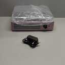 Record Player with Speakers Belt-Driven Vintage Turntables 3 Speed 3 Size Wireless Bluetooth Playback AUX-in RCA Out Headphone LP Vinyl Players Auto Stop Purple Pink