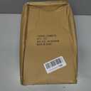 Metal Gold Garbage Can, Gold Trash Can for Office, Modern Metal Waste Basket for Bathroom, 7" W x 7" L x 12" H