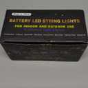 JMEXSUSS 2 Pack Fairy Lights Battery Operated, Total 200 LED 66ft Blue String Lights Waterproof with Remote Timer, Blue Christmas Lights for Bedroom Indoor Outdoor Wedding Party Xmas Tree Decor