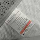 OLANLY Bathroom Rugs 24x16, Extra Soft Absorbent Chenille Bath Rugs, Rubber Backing Quick Dry, Machine Washable Bath Mats for Bathroom Floor, Tub and Shower, Home Decor Accessories, Light Grey