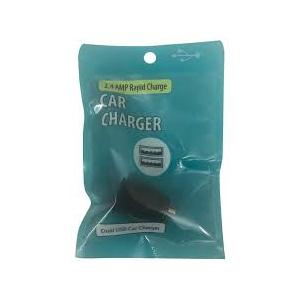 2.4AMP Rapid Charge Car Charger 2Pcs