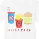 Amazon Essentials Disney | Marvel | Star Wars Boys and Toddlers' Short-Sleeve T-Shirts (Previously Spotted Zebra), Multipacks (Large)