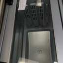 Amazon Basics 6-Slice 23-QT Toaster Oven with Built-In Air Fryer, 7-In-1 Cooking Options, 60-Min Timer & Adjustable Temperature (200F - 450F), With Accessories, 1500W, Stainless Steel, Silver/Gray