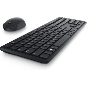 Dell Advanced Wireless Keyboard and Mouse – KM520 - Wireless, 2.4 GHz Interface, USB Wireless Receiver, Volume, Mute Hot Keys, 3 Mouse Buttons, US English - Black
