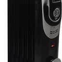 Optimus H-6015 Digital 7 Fins Oil Filled Radiator Heater with Timer