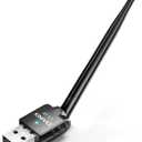 Kinivo USB Bluetooth Adapter for PC (BT 5.3, Long Range Wireless Receiver, USB Dongle for Ubuntu, Windows 11/10/8.1) - Compatible with Laptops, Headsets, Speaker, Mouse, Keyboard, Printers