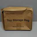 6 Packs Large Toy Storage Bags with Labels, Reusable Clear PVC Board Game Storage, Travel Waterproof Organizer Bags with Zipper for Building Blocks, Puzzle, Kids Books