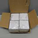 Self-Adhesive Furniture Risers Set of 4, Square Lift Risers Table Sofa Risers with Felt Pad - Adds 2" Height, White