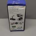 HONCAM Charging Station for PSVR 2, Multifunction PSVR2 Stand with 7 RGB Light, Headset Display Stand, Dual Controllers Charger Dock, Magnetic Connector, Type-C Cable