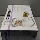 Cuisinart 7-Cup Sleek and Modern Design Food Processor with Two Easy Controls and Universal Blade for Chopping, Mixing, and Dough (White)