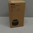 360° Rotating Toothbrush Holder for Bathroom, 7-Slot with Cover & Drainage for Electric Toothbrushes, Toothpaste, Razors - Stand Storage for Vanity, Bathroom Accessories, Countertop Organizer (Beige)