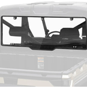 SAUTVS Clear Polycarbonate Rear Windshield Back Window for Polaris Ranger XP 1000/1000/Crew 2017-2025, XP 900/570/Diesel 2013-2025 with All Seal Quick Installation Accessories (Compatible with Roof)