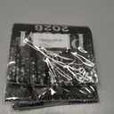 2 x Prom Decorations 2026 Napkins, 50Pcs Napkin Disposable Black and Silver Grad 2026 Napkin, Black and Silver Prom Napkins 2026 for Graduation Night Decorations