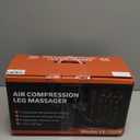 Leg Massager with Heat and Compression - Foot Calf Thigh Massage for Circulation and Pain Relief, Professional Compression Boots with 6 Modes, 9 Intensity, 4 Heat, Gifts for Mom Dad