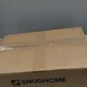 Snughome Desk Shelf, 31.9" Desktop Organizer Shelf, Desk Hutch for Computer Monitor, 4 Tier Desk Top Display Rack, Wood Desktop Bookshelf Storage Rack for Home Office Dorm, Rustic Brown