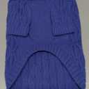 Queenmore Medium Dog Sweater,Dog Sweater for Medium Dogs Boys Girls,Christmas Sweaters for Dogs,DogSweater Knitwear Outfit,Thick Warm Pet Clothes for French Bulldog,Boston Terrier(Royal Blue,M)