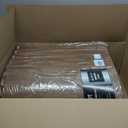Stalwart Wood Grain Foam Floor Tiles - 24sqft Total, Dark, 6-Pack