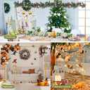 8.2FT x 8FT Backdrop Stand Heavy Duty with Base, Gold Portable Adjustable Pipe and Drape Backdrop Stand Kit, Over The Table Rod Stand with Clamps, Square Metal Arch Party Frame for Birthday Decor