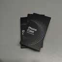 3 x Magnetic for iPhone 16 Case, [Compatible with MagSafe][Military-Grade Drop Protection][Anti-Yellowing] Shockproof Protective Translucent Matte Cover for iPhone 16 Phone Case,Black