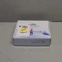 Sunflower Queen Fitted Sheet, 1-Piece Extra Deep Pocket Fitted Bottom Sheet 22", 100% Cotton Sateen Soft Breathable, White