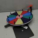Spinning Wheel - 12 Inch Color Prize Wheel with Stand, Table Spinner for Trade Shows, Carnivals & Home Games Multicolor
