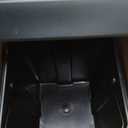 CEROELDA Small Trash Can with Lid-5L/1.3 Gal,Stainless Steel Outdoor Dog Poop Garbage Can-Farmhouse Retro Metal Waste Bin w/Step Pedal for Bathroom Bedroom Office-Soft Close-Black