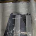 FUNHOME Indoor/Outdoor High Back Chair Cushions Set of 2, Water Resistant Tufted Deep Seat Chair Cushions, Adirondack Cushions for Garden Porch Home Office Chair Use-Black White Stripe