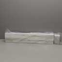 2 Inch Cordless Faux Wood Blind with Contemporary Valance - 28.5" W x 36" L - White, Over 900 Custom Sizes Starting at 19.97, Smooth Room Darkening Slats for Interior Windows by Lumino