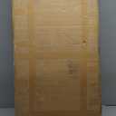 Solid Wood Desk with Drawers - 39 x 16 Inch Narrow Desks, Mid Century Modern Desks, Rubber Wood Study Table, Small Writing Desk for Small Spaces|Bedroom - White