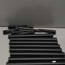 Solar Lights Outdoor Waterproof, 8 Pack 21" Solar Pathway Lights with Metal & Glass, Auto On/Off Garden Lights for Yard, Landscape, Driveway Walkway