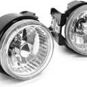 Pair Fog Light Assembly Compatible with Impreza 2011-2014/ Legacy 2008-2009/ WRX STI 2013-2014 Front Right & Left Fog Lamp Driver and Passenger Side 84501AG120 84501AG130