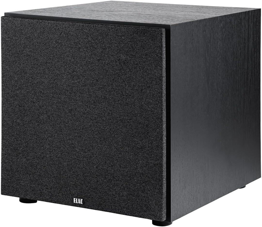ELAC DS103 Debut 3.0 Series 10 Inch 100W Powered Subwoofer (Black)