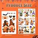 36 Sheets Window Clings Set Festive Stickers for Halloween Thanksgiving Christmas Winter Decor Bat Pumpkin Christmas Tree Elk Snowflake for Glass Windows Home