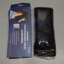 NEWGO Wisdom Teeth Ice Pack Head Wrap for Face Oral Surgery, FSA Eligible, Jaw Ice Pack for Face with 4 Hot Cold Gel Pack for TMJ, Tooth Extraction, Tonsillectomy Recovery (Black)