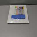 6pack Dry Erase Board 9"x12"with Lines and Blank Surface Learning,Math,Writing Teacher & Homeschool Supplies Mini Whiteboard Erasers Included Colors pens