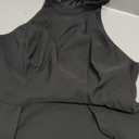 Women's Formal Dress Halter Neck Sexy Split Cocktail Party Maxi Long Wedding Guest Evening Gowns (Black)XL