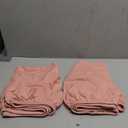 GOTS Organic Bedside Bassinet Sheets 33x20 for Maxi COSI Iora, Newton, Cowiewie, Baby Delight, Mika Micky, Ronbei, Koola Baby Bond, Kidsclub, Luxury Turkish Cotton - Rectangle 32x19-33x20 (Dusty Rose + Dusty Rose)