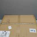 DJ Facade Booth Portable Event Cover Screen-Foldable 4 Detachable Metal Frame Light Projector Display Scrim Panel Stand with Carry Bag for Show,Party,Gathering,DJ Stand(White and Black)