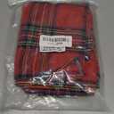 Softalker Christmas Checkered Tartan Table Runner - Red Buffalo Plaid Xmas Stain Resistant Washable Table Decoration for Dining/Parties/Holiday Decor, 13 x 90 Inch