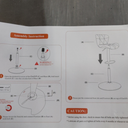 Sweetcrispy Bar Stools Set of 4, Modern Swivel Bar Chairs, Adjustable Fabric Upholstered Barstools Counter Height with Backrest for Bar, Kitchen Island, Dining Room, Black