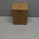 LE TAUCI Utensil Holder, 7.3"+5.4" Ceramic Kitchen Utensil Holder for Countertop, Black Cooking Utensil Crocks for Kitchen Counter, Morden Utensil Organizer for Spatula, Set of 2, Marble Dark Olive