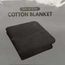 Oakias 100% Cotton Twin Plum Blanket - 350 GSM, 90 x 72 Inches, Soft, Thermal, Breathable & Durable Summer Blanket for Bed, Couches & Living Room