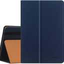 Folio Case for All-New Amazon Fire HD 10 and 10 Plus Tablet (13th/11th Generation, 2023/2021 Release) 10.1" - Slim Fit Standing Cover with Auto Sleep/Wake, Navy Blue