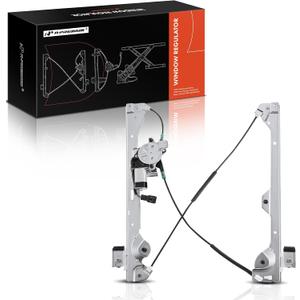 A-Premium Power Window Regulator with Motor Rear Passenger Side Compatible with Chevrolet & Silverado & GMC Models - Silverado, Sierra, Yukon, Avalanche, Escalade ESV/EXT, (Crew Cab Pickup Only)