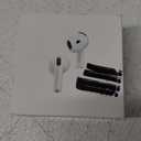 Apple AirPods 4 Wireless Earbuds, Bluetooth Headphones, with Active Noise Cancellation, Adaptive, Transparency Mode, Personalized Spatial Audio, USB-C Charging Case, Wireless Charging, H2 Chip